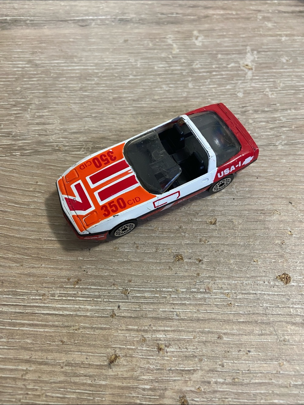Vintage Matchbox Chevrolet Corvette  Diecast 1984 Macau 3 Inch